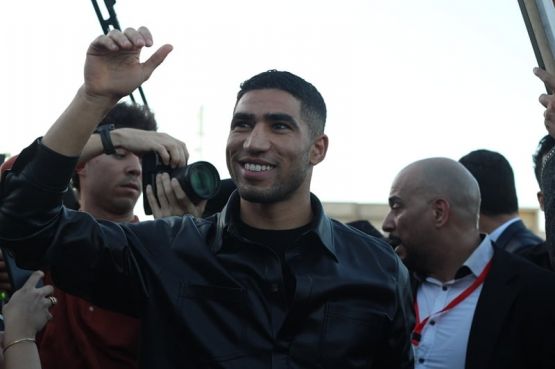 Big World Cup Reception Awaits Achraf Hakimi in Morocco's Ksar el-Kebir